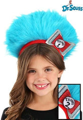 Dr. Seuss Thing 1 & 2 Fuzzy Headband
