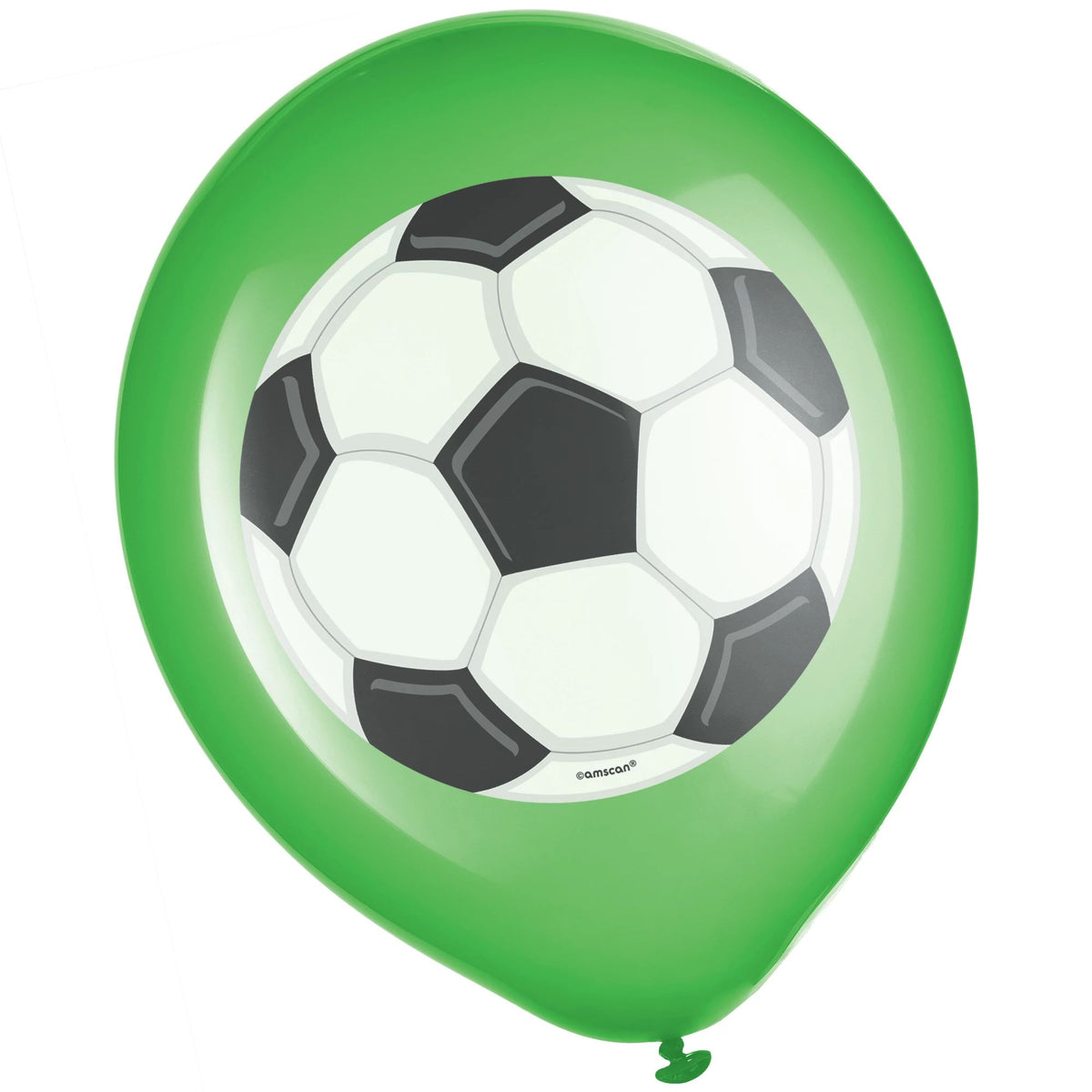 Soccer Themed Goal Getter 12"  Latex Printed Balloon Helium Quality