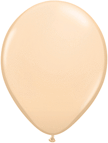 Blush 11 inch Qualatex Professional Quality Latex Balloon Helium Inflated