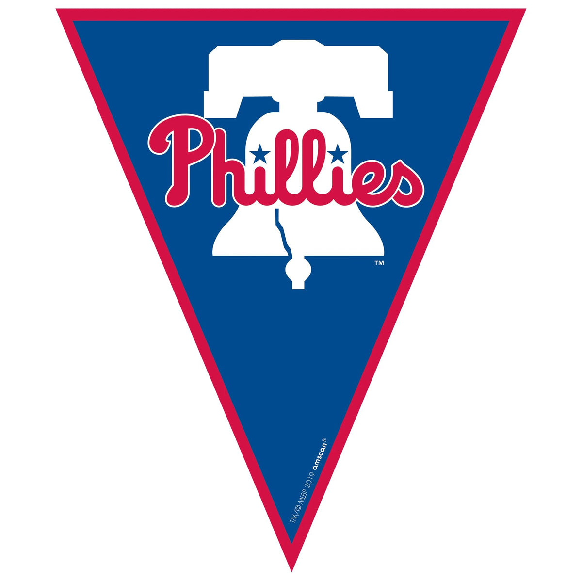 Philadelphia Phillies Major League Baseball Plastic Pennant Banner