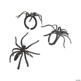 Black Spider Rings Size: 1 1/2” Material: Plastic. 36ct