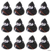 Halloween Reaper Rubber Ducks in Black Cloak Material: Vinyl. Size: 2 1/4”