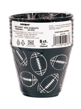 Game Ready Football 9oz Plastic Cups 8ct