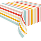 Poolside Summer Rectangular Plastic Table Cover 54 " x 84"