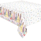 Disney Princess Plastic Table Cover – 54" x 84" | Rectangular Disposable Tablecloth for Girls’ Birthday Parties & Princess-Themed Celebrations