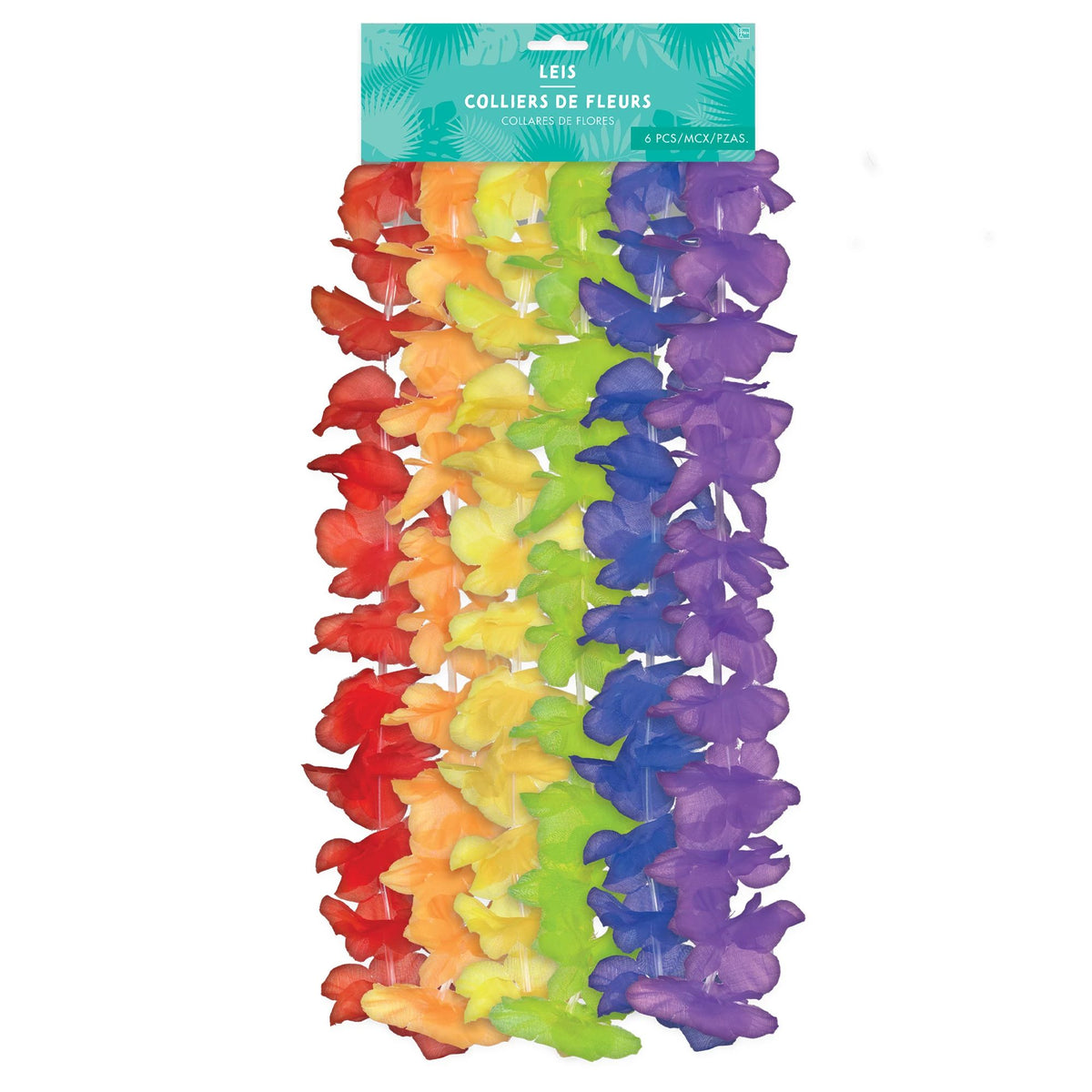 Floral Value Pack Rainbow Leis