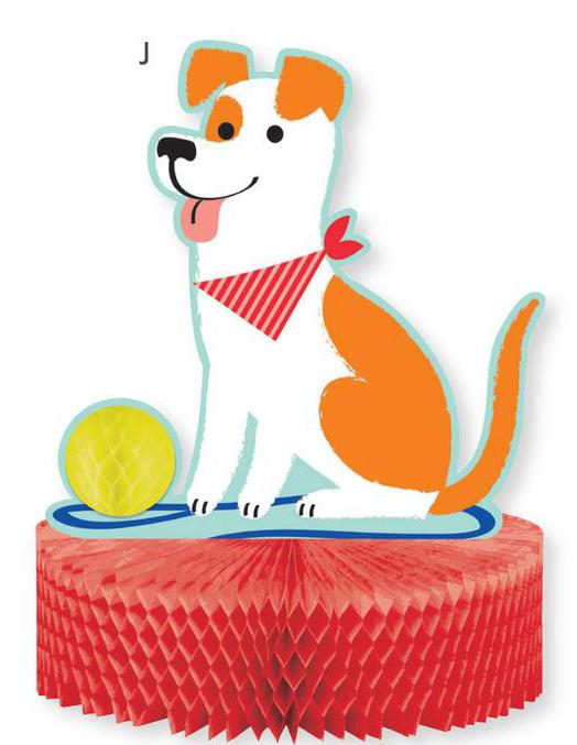 Dog Party Table Centerpiece