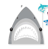 Shark Party Photo Booth Props