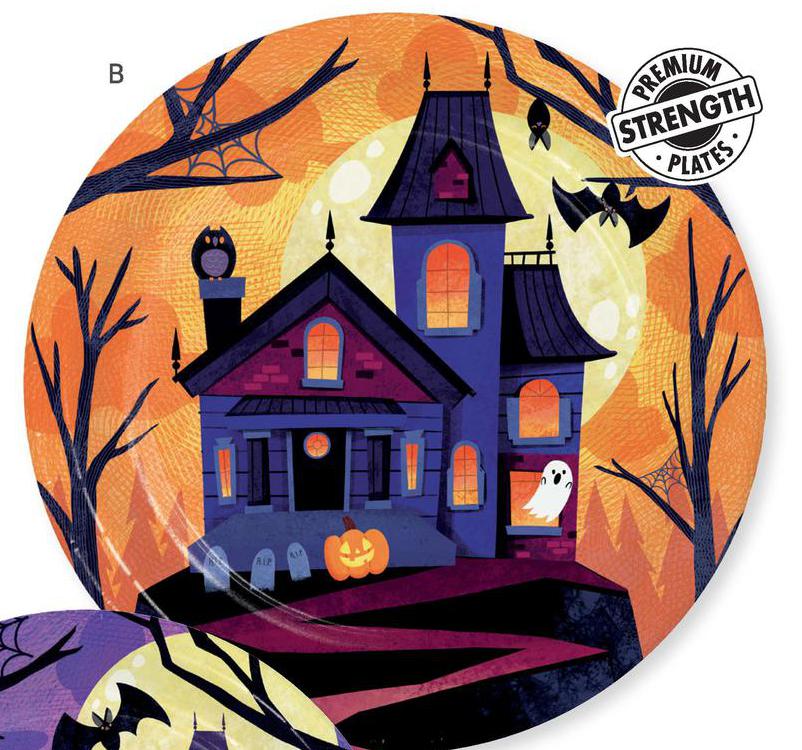 Haunted House Dinner Plate