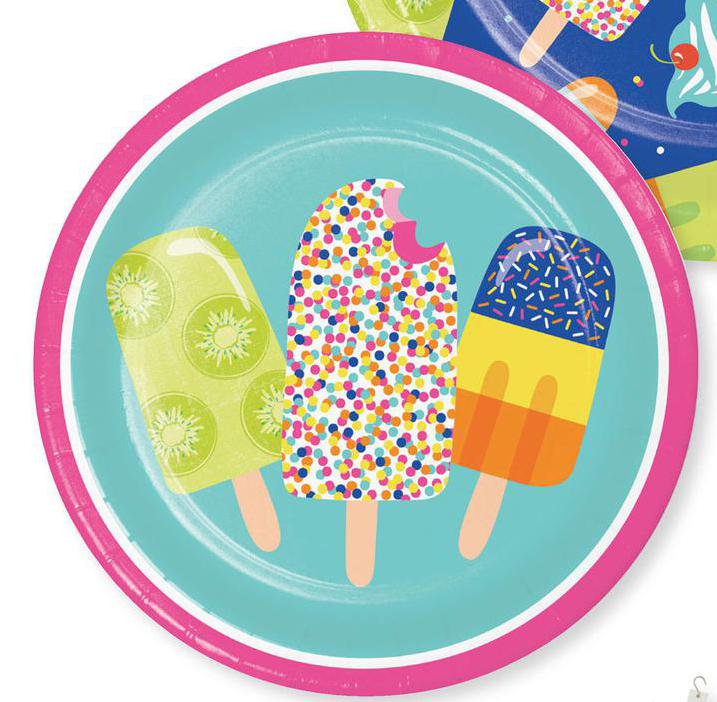Summer Sweets Paper 7" paper plate