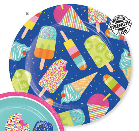 Summer Sweets Paper 9" paper plate