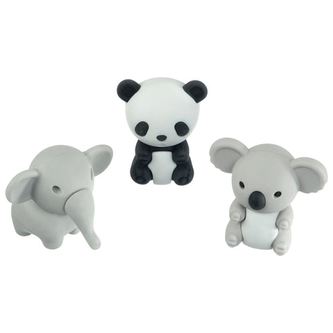 Jungle Animal Erasers High Count Favor