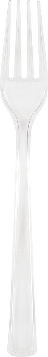 Clear Plastic Forks 18ct