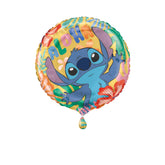 Disney Stitch 18" Round Foil Balloon – Packaged Party Balloon