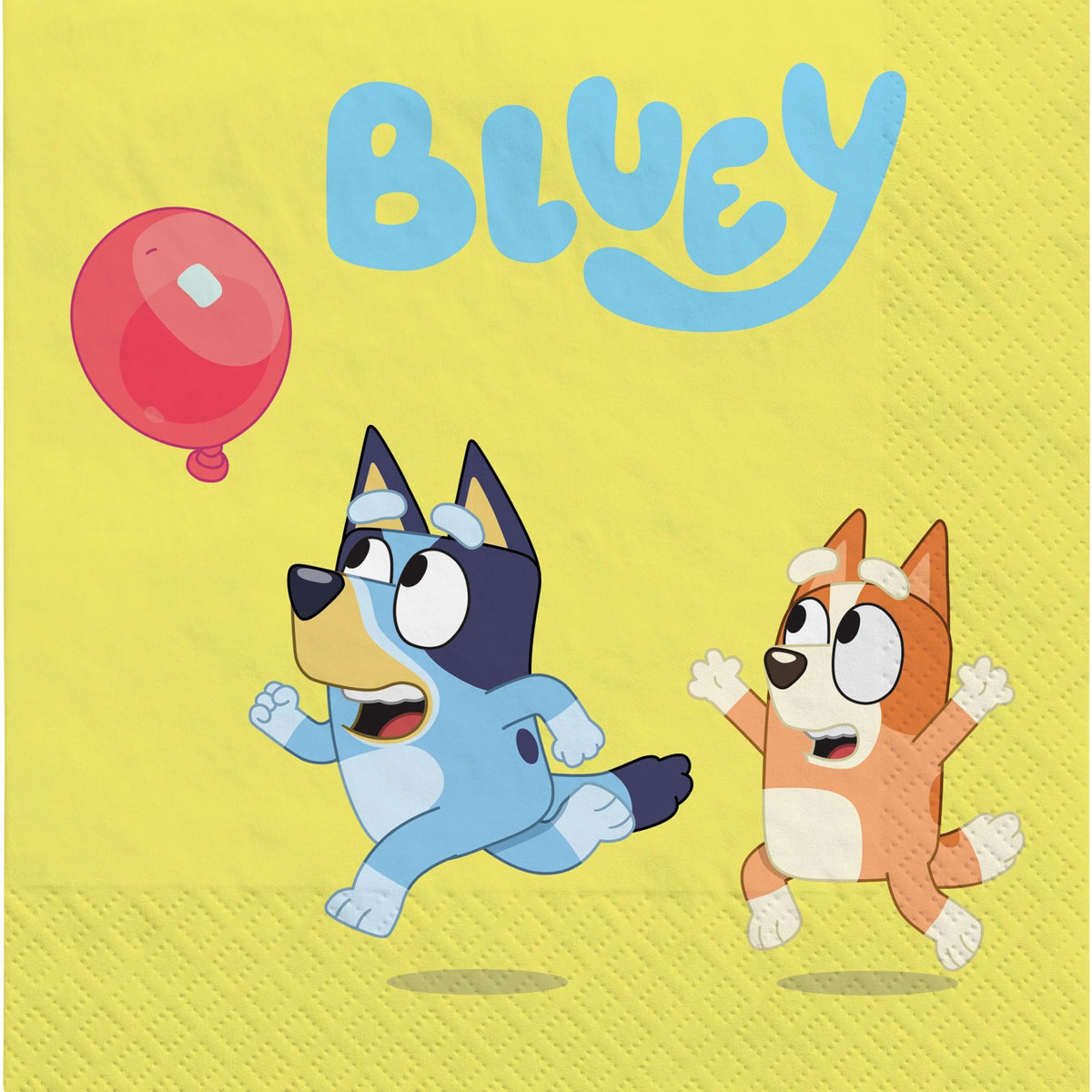 Bluey Lunch Napkins Package of 16