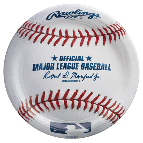 Rawlings Major League Baseball 7" Paper plate