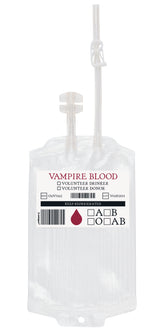 Blood Bag 9oz Drink Pouch Kit to make 8 Drink Pouches