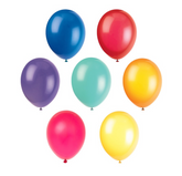 12 inch assorted latex balloons 10ct bright party balloons uninflated Manahawkin NJ