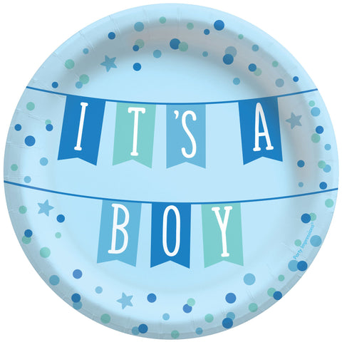 It’s A Boy Dinner Plates