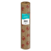 Crab themed table roll in packaging 24 inch by 50 foot kraft paper