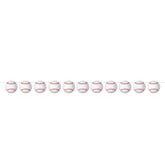 Baseball banner garland with 11 paper baseball cutouts hanging for party decoration in Manahawkin, NJ
