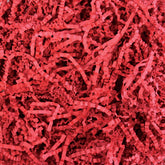Bright red shredded paper filler 2 oz pack for gift baskets and packaging in Manahawkin, NJ