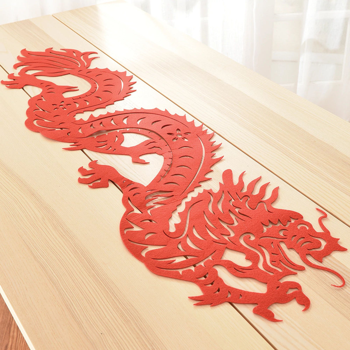 Chinese New Year Dragon Table Runner
