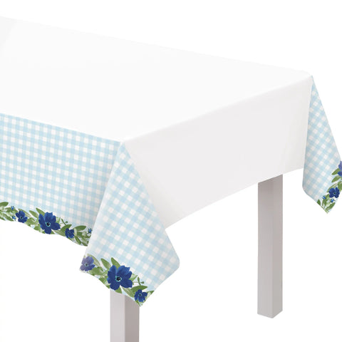 Baby In Bloom Plastic Table Cover