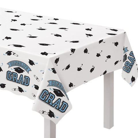 Graduation True To Your School Powder Blue Table Cover