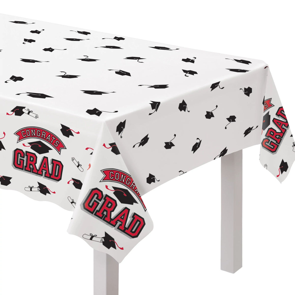 Graduation True To Your School Red Table Cover