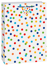 Rainbow Polka Dots Jumbo Gift Bag