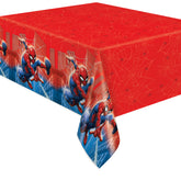 Spider-Man Plastic Table Cover 54" x 84" – Rectangular Disposable Party Tablecloth for Kids’ Birthday & Themed Events
