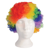 Rainbow Clown Wig One size fits most