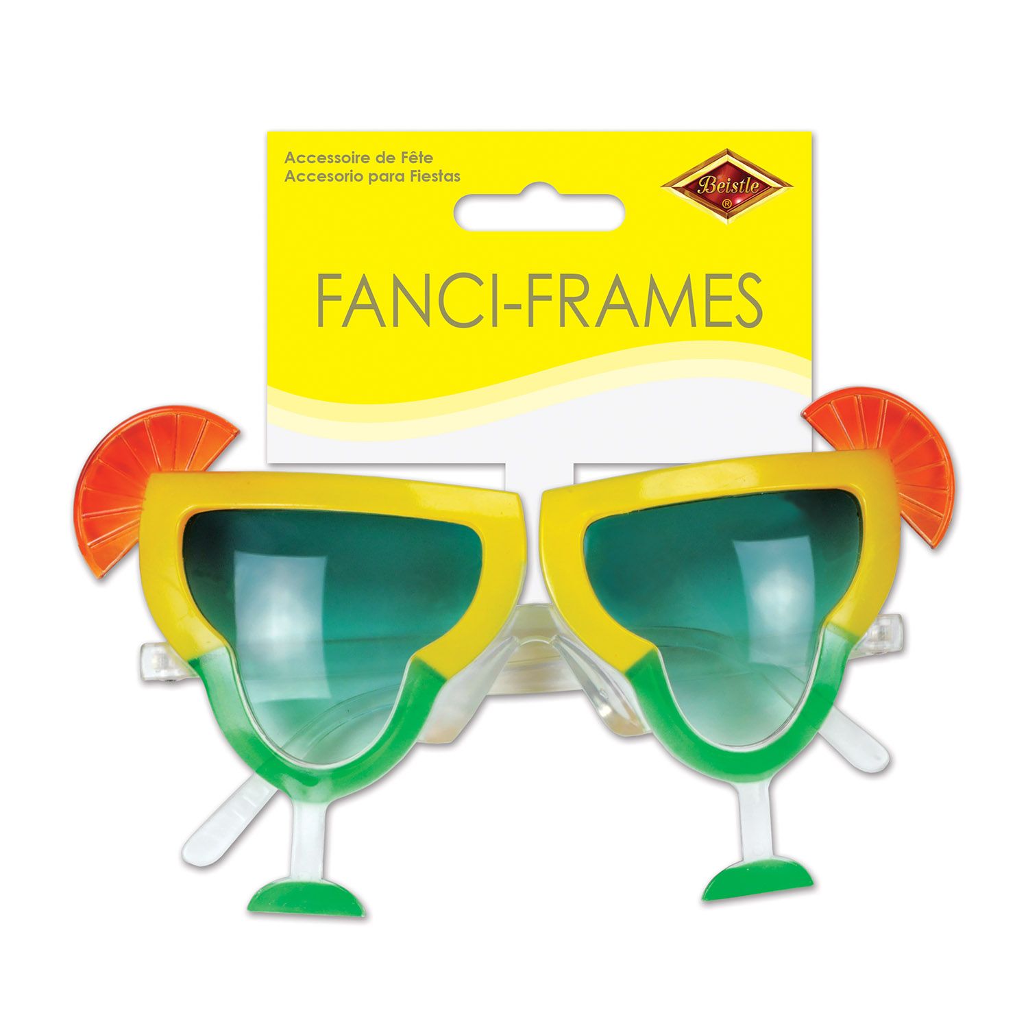 Margarita party glasses in retail packaging novelty eyewear