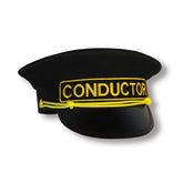 Conductor Hat Black – Train Engineer Costume Accessory