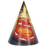 Disney Cars 3 Movie Party Hats (8ct) – Kids’ Birthday Hats for Cars-Themed Parties
