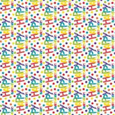Vibrant Birthday Gift Wrap – 30"x5' Colorful Wrapping Paper for Birthday Presents
