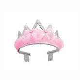 Pink Bows and Ribbon Tiara – Cute Birthday Crown for Girls’ Party Celebrations