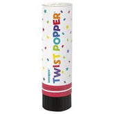Confetti Twist 4" Popper – Fun Party Confetti Shooter for Birthdays, Weddings & Celebrations