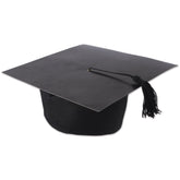 Black wearable graduation cap hats four pack used for graduation party celebrations in Manahawkin NJ