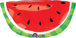 32" Watermelon Mylar Super Shape Balloon