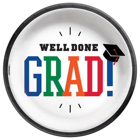 Graduation Day To Celebrate  6 3/4" Paper Plates
