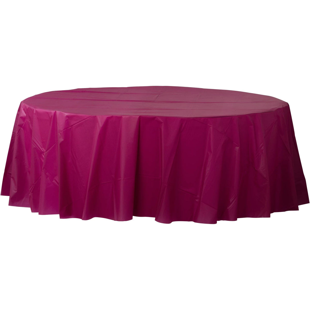 Berry 84" Round Plastic Table Cover