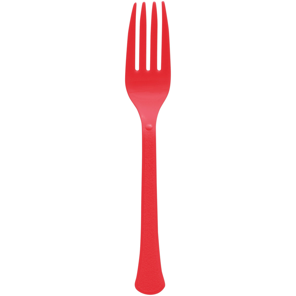 Apple Red Forks - 50 Count Heavyweight PP( Polypropylene) Plastic Forks