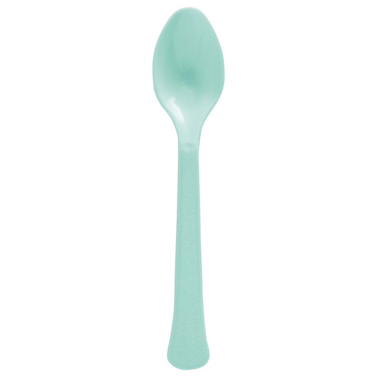 Robin's Egg Blue 50-Count Heavyweight PP( Polypropylene) Plastic Spoons