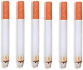 Fake Cigarettes (6-Pack) – Realistic Glowing Cherry Tip, No-Smoke Prop Cigarettes