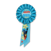 🌴 Happy Retirement Rosette Award Ribbon – 3 1/4" x 6 1/2" 🎉