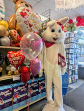 Happy Valentine’s Day Helium Balloon Bouquet – Pink & Rose Gold