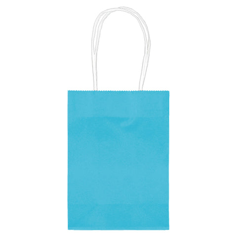 Caribbean Blue 5" Kraft Bag