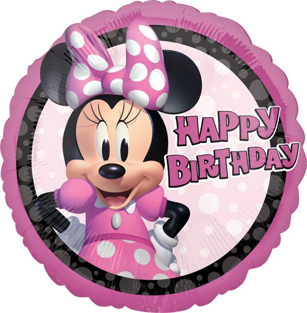 Minnie Mouse Happy Birthday 17" Balloon